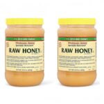 (2) Y.S. Eco Bee Farms Pure Raw Honey U.S. Grade A – 22 oz (623g)